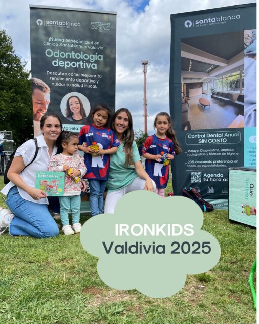 IRONKIDS Valdivia 2025: una oportunidad real para impulsar salud y bienestar desde la infancia 🐭🦷  El pasado 28 de noviembre, el Parque Saval se llenó de energía, risas y pequeños grandes deportistas. Niños y niñas de 4 a 13 años vivieron una jornada pensada para motivar el movimiento, la disciplina y la diversión.  Este año, el Club Ratón Pérez también estuvo presente, acompañando a las familias y recordando la importancia de cuidar la salud bucal desde los primeros años. Una manera entretenida y cercana de integrar educación y deporte en una misma experiencia.  IRONKIDS Valdivia 2025, parte del IRONMAN 70.3, demostró nuevamente que el deporte infantil es mucho más que competir: es formar hábitos que acompañarán a los niños toda la vida.
Porque cuidar su rendimiento también es cuidar su bienestar integral.