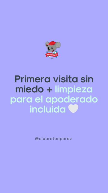 Hoy recibimos a 3 pacientitos muy especiales 🩵  Tres hermanitos vinieron a su primera consulta odontopediátrica, acompañados de su apoderado… y lo transformamos en una experiencia entretenida, cercana y sin miedo 🦷✨  Les contamos el cuento del Ratón Pérez 🐭, jugamos, y les enseñamos cómo pasar de dientes sucios… a dientes sanos y limpios 🙌  Porque en el Club Ratón Pérez creemos que la primera visita marca todo 💫  Y además 🤍
la primera consulta incluye un control dental completo + limpieza GRATIS para el apoderado  ¿Agendamos? 📲
Escríbenos y vive la experiencia del Club Ratón Pérez 🐭