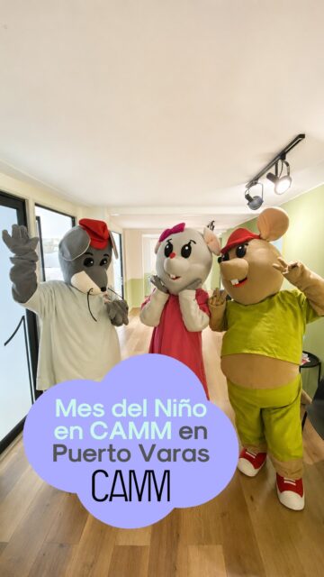 ¡Club Ratón Pérez llega a CAMM Puerto Varas! 🐭🦷  Este sábado tenemos un panorama especial para disfrutar en familia 💛
Los esperamos junto al Ratón Pérez y sus amigos para vivir una tarde entretenida, pensada especialmente para los niños.  📅 Sábado 22 de agosto
🕒 Desde las 15:00 hrs
📍 Centro de Arte Molino Machmar, Puerto Varas  🎟️ Entrada:
$3.000 por persona
$5.000 por dos personas  Los cupos son limitados, así que aseguren sus entradas con anticipación 🙌🏼  ¡Nos vemos en CAMM para compartir una tarde llena de sonrisas! 🐭
@cammpuertovaras