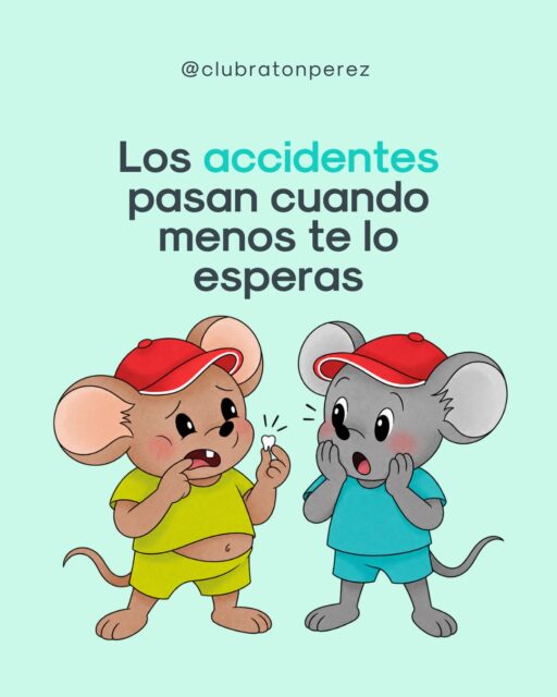 ¿Qué hacer si un golpe provoca que un diente se salga por completo? 😮🦷  En una urgencia dental, saber cómo actuar puede hacer una gran diferencia, especialmente cuando se trata de un diente definitivo.  Si ocurre, intenta mantener la calma, manipula el diente siempre desde la corona (la parte visible), evita tocar la raíz y acude lo antes posible a un odontopediatra. Mientras llegan a la consulta, el diente puede mantenerse en leche o solución salina para ayudar a conservarlo ⏰  💡 Importante: los dientes de leche no deben volver a colocarse en su lugar, por eso siempre es fundamental evaluar primero qué tipo de diente fue afectado.  Y recuerda: si después del golpe aparecen síntomas como vómitos, pérdida de conciencia, mucho sueño, mareos o dolor de cabeza intenso, es importante acudir a un servicio de urgencias.  En Club Ratón Pérez estamos preparados para acompañarlos también en esas situaciones inesperadas 🐭  #ClubRatonPerez #Odontopediatria #UrgenciaDental #TraumatismoDental #SaludOralInfantil