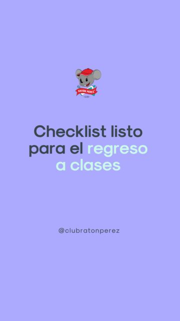 Checklist para el regreso a clases 🎒🦷  La vuelta al colegio también es el momento perfecto para revisar la salud dental de los más pequeños.  La Dra. @cony.vonkretschmann nos cuenta cuáles son los 5 infaltables para empezar el año escolar con una sonrisa sana y fuerte ✨  👀 Quédate a ver el video y revisa si tus niños tienen todo listo para esta vuelta a clases.  Si te falta alguno de estos puntos en tu checklist…
📅 agenda una hora con nosotros y los ayudamos a partir el año con una sonrisa saludable 🐭🙌🏼  #ClubRatonPerez #VueltaAClases #SonrisasSanas #Odontopediatría
