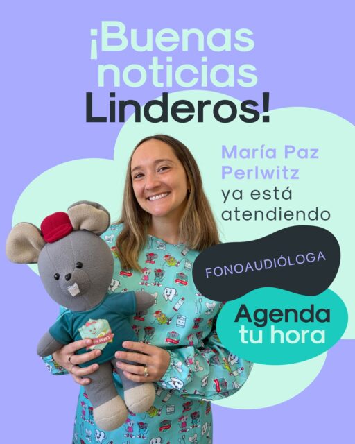 ¡Volvió una tremenda referente a Linderos! ✨  Estamos muy felices de contarles que la fonoaudióloga María Paz Perlwitz ya está nuevamente atendiendo en nuestra clínica de Linderos 🐭  Muchos ya la conocen, porque es una profesional muy querida en la zona, y hoy vuelve para seguir acompañando a nuestros niños en su desarrollo 🙌  La fonoaudiología cumple un rol clave en áreas como:
🗣️ Lenguaje
👅 Función orofacial
😴 Respiración y deglución  Todo esto impacta directamente en su crecimiento, bienestar… ¡y también en su salud bucal! 🦷  Si tienes dudas o quieres evaluar a tu hijo/a, este es el momento perfecto 💫  📲 Agenda su hora y ven a conocer (o reencontrarte) con la Pacita en Linderos