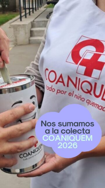 Durante todo mayo nos sumamos a la Colecta COANIQUEM 2026 ❤️  En cada una de nuestras sucursales encontrarás una alcancía en recepción, donde pacientes, familias y colaboradores pueden realizar su aporte de forma voluntaria 🙌  Esta iniciativa es parte de nuestra alianza con @coaniquem_oficial y de nuestro compromiso por aportar a la comunidad ✨  Porque cada aporte, por pequeño que sea, puede generar una gran diferencia en la vida de muchos niños, niñas y sus familias  Te invitamos a sumarte y ser parte de esta linda causa 🐭🩵  Club Ratón Pérez + COANIQUEM
Juntos por una causa que nos une.