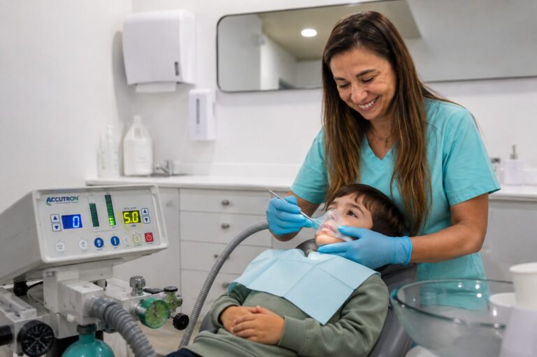 ¿Gas de la risa para niños?