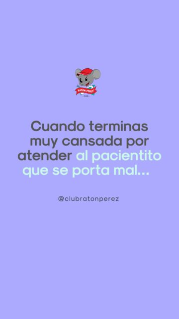 Hay consultas que terminan con el equipo agotado… pero con el corazón lleno 🩵  Porque cuando una familia nos dice: “Nunca antes habíamos logrado que se atendiera así”, todo el esfuerzo cobra sentido.  En Club Ratón Pérez celebramos cada pequeño gran logro, siempre con paciencia, cariño y mucho 🥰